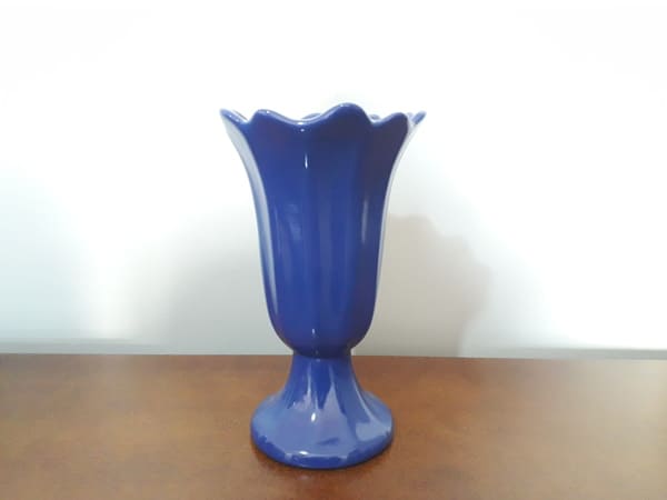 Vaso Ceramica Azul G