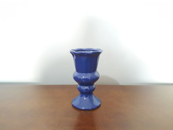 Vaso Ceramica Azul M