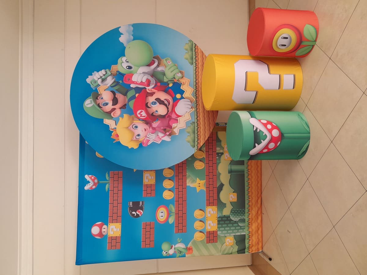 Kit Mobiliario Completo Super Mario