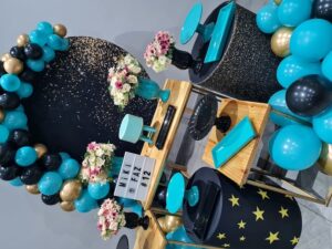 Mini Table Preto e Tiffany (10)