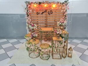 Aluguel Mini Table Floral de repente 60