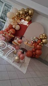 Mini Table aniversario Terracota