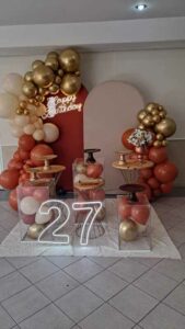 Mini Table aniversario Terracota
