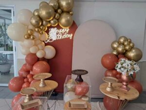 Mini Table aniversario Terracota