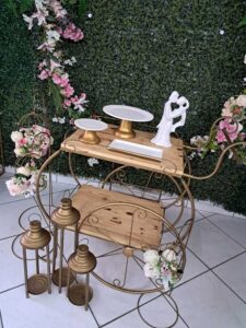 Pegue Monte Floral Carrinho