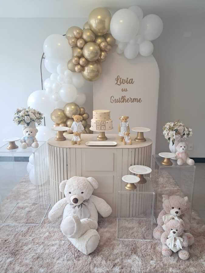 Aluguel Chá revelação Off White (1) Aluguel Chá revelação Off White