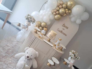 Aluguel Chá revelação Off White