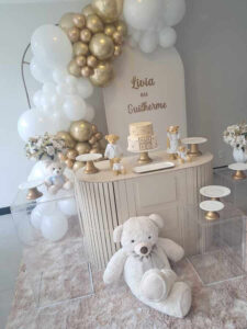 Aluguel Chá revelação Off White