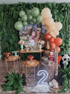 Mini Table Masha e o Urso