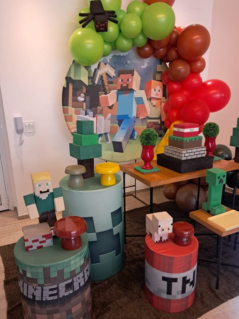 Mini-Table_Minecraft_Luxo Mini-Table_Minecraft_Luxo