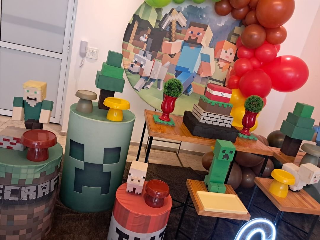Mini-Table_Minecraft_Luxo Mini-Table_Minecraft_Luxo
